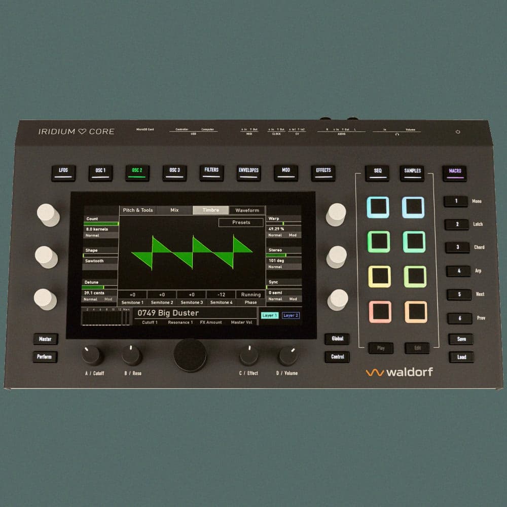 Waldorf Just Gave Iridium Core Owners Four Extra Voices. For Free.